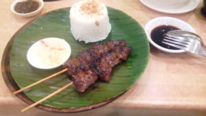 2 Pcs Barbecue with Garlic Rice Inasal Chicken Bacolod